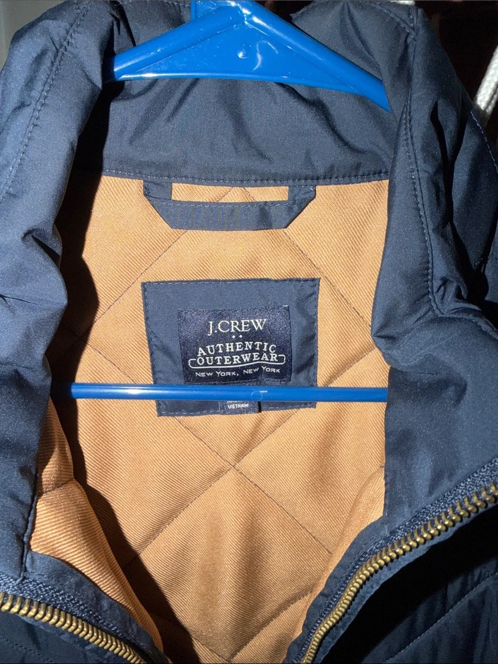 J. Crew lightweight quilted